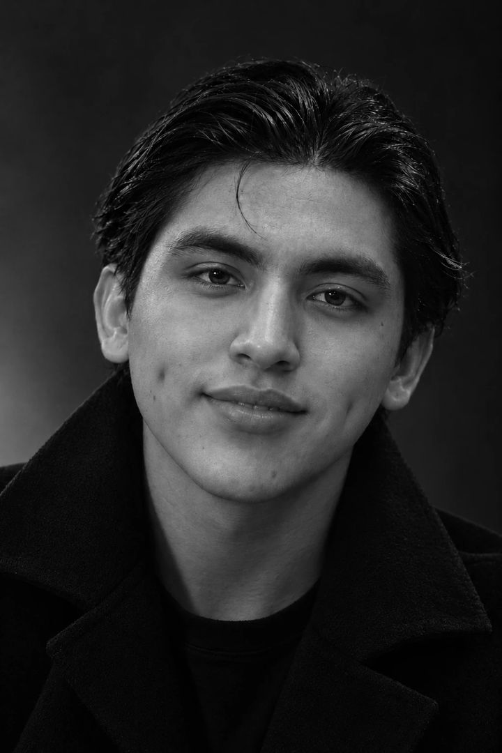 Baruc Rosas, retrato en blanco y negro